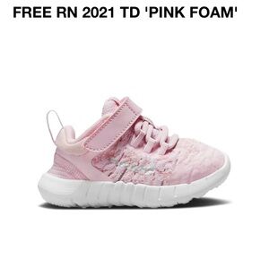 NIKE FREE RN 2021 TD 'PINK FOAM'